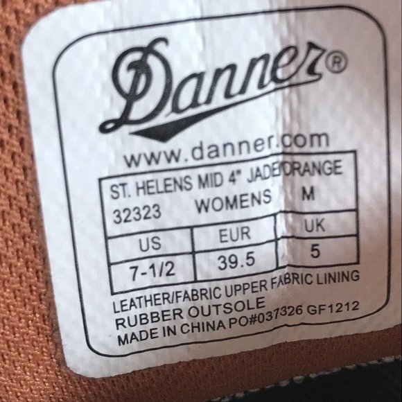 Danner Women Boot St Helens Mid 4in GTX Waterproof Hiking Boots Size 7.5 - Picture 8 of 13